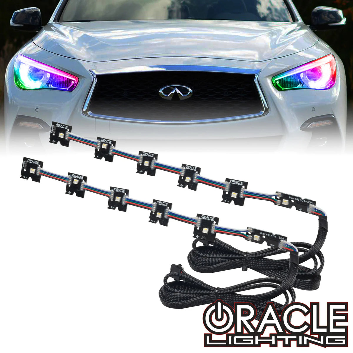 334 headlights Q50 14 24
