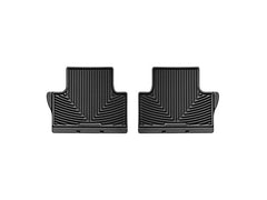 WeatherTech W170 07-14 Volvo S80 Rear Rubber Mats - Black