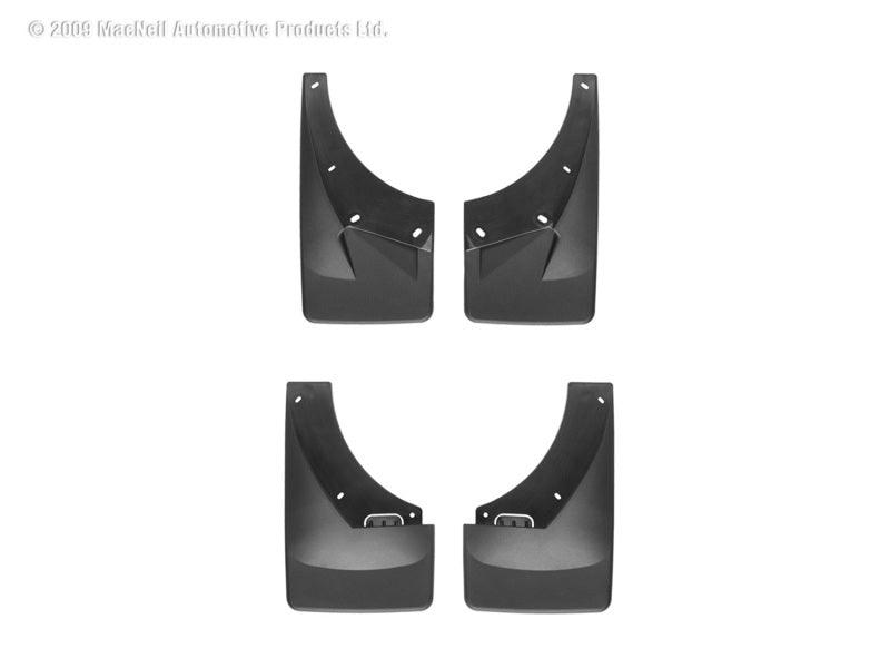 WeatherTech 110008-120015 07-08 Chevrolet Tahoe No Drill Mudflaps - Black