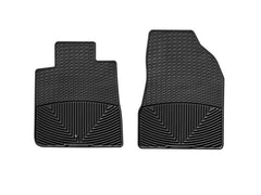 WeatherTech W68 07+ GMC Acadia Front Rubber Mats - Black
