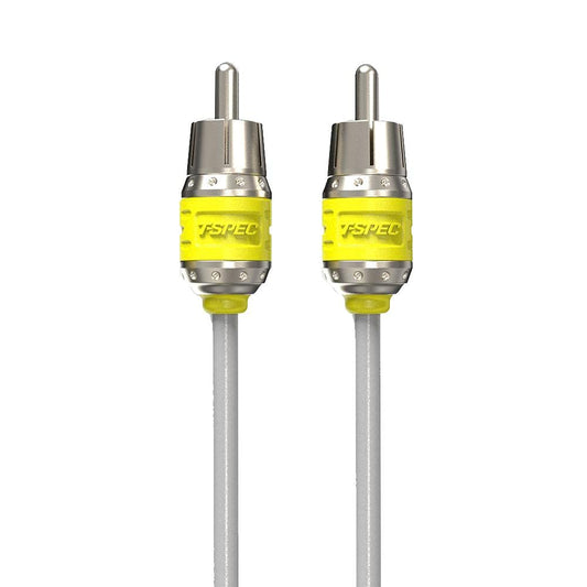T-Spec V10R3  3 ft. (0.91m) V10 Series 2-Channel Quad Twist RCA Audio Cable