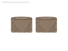 WeatherTech W20TN 93 Mercedes-Benz 300CE Rear Rubber Mats - Tan