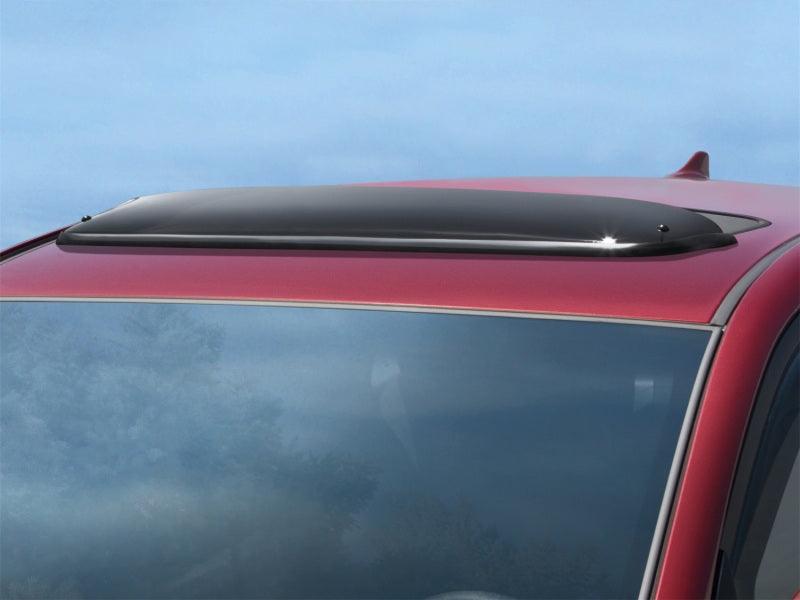 WeatherTech 89158 05+ Nissan Pathfinder Sunroof Wind Deflectors - Dark Smoke