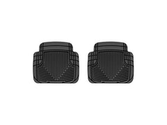 WeatherTech W50 99 BMW M3 Convertible Rear Rubber Mats - Black