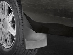 WeatherTech 120076 2015+ Chevrolet Silverado 3500 / GMC Sierra/Sierra Denali 3500 No Drill Mudflaps - Black