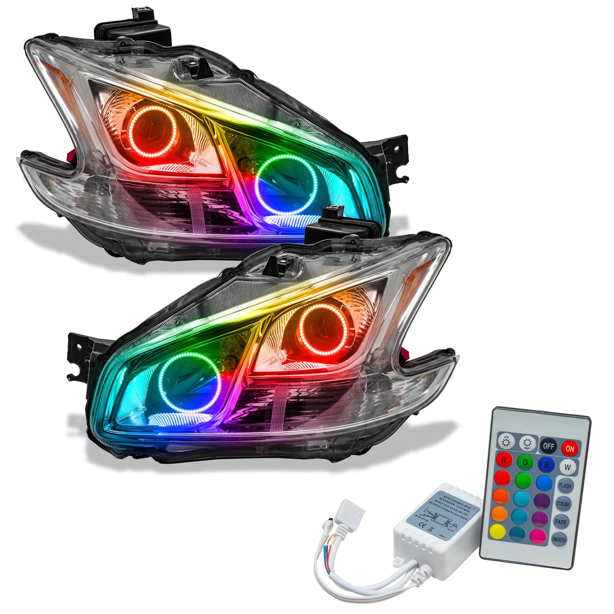 504 Headlights halo 09 14 maxima