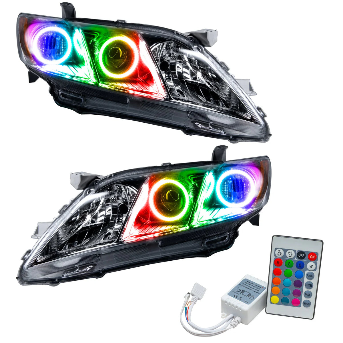 504 halo headlights 0709 camry