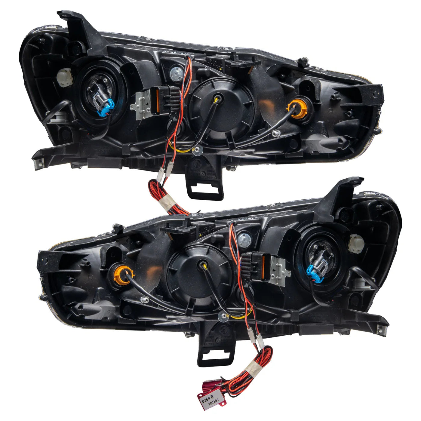 504 halo headlights 08 17 lancer bear de