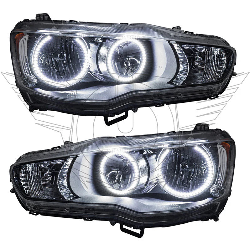 504 halo headlights 08 17 lancer delaware