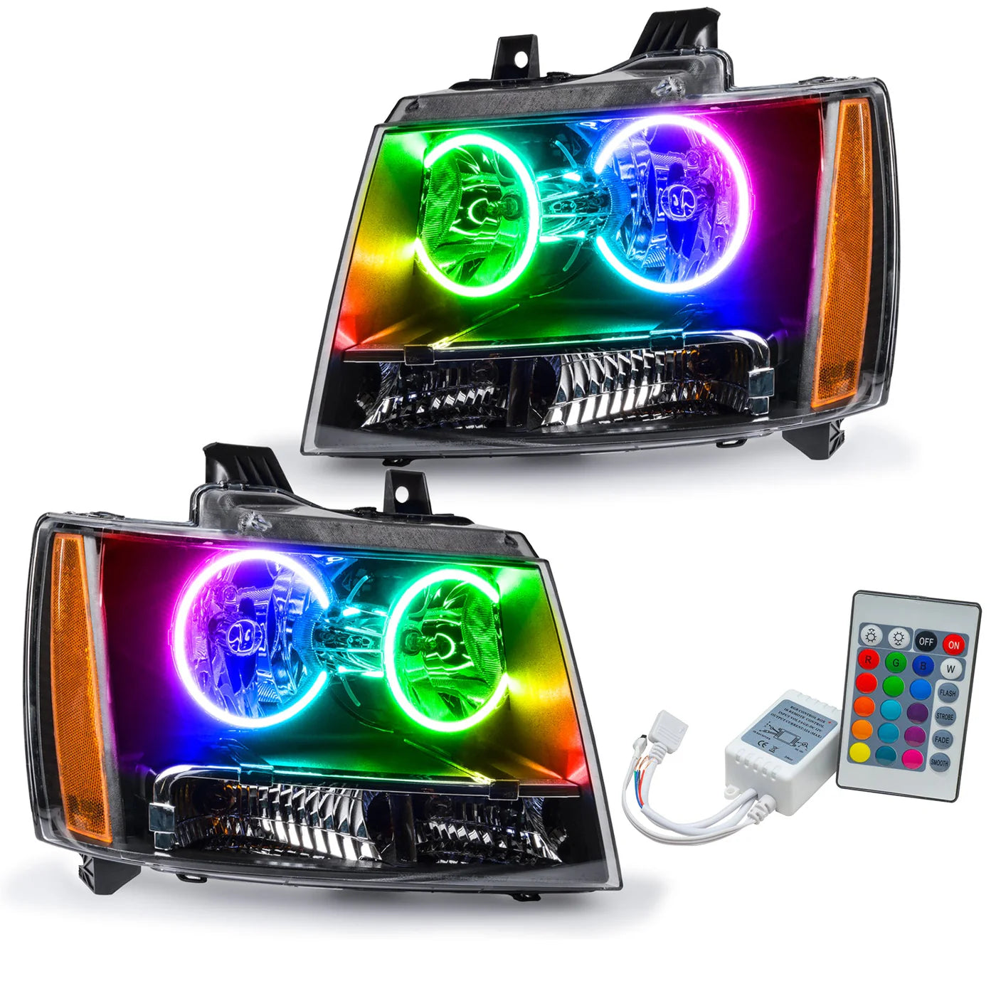 504 halo headlights tahoe