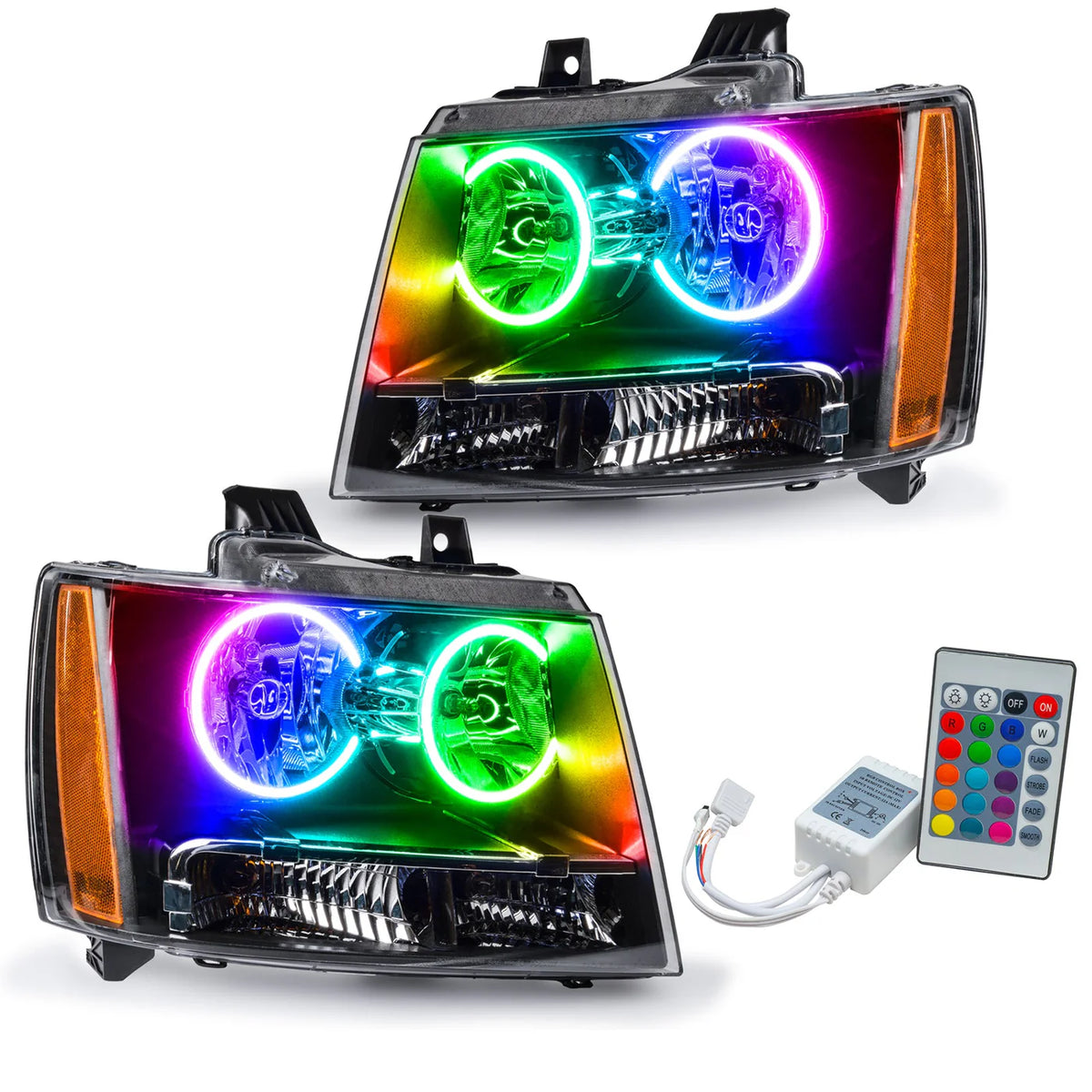 504 halo headlights tahoe