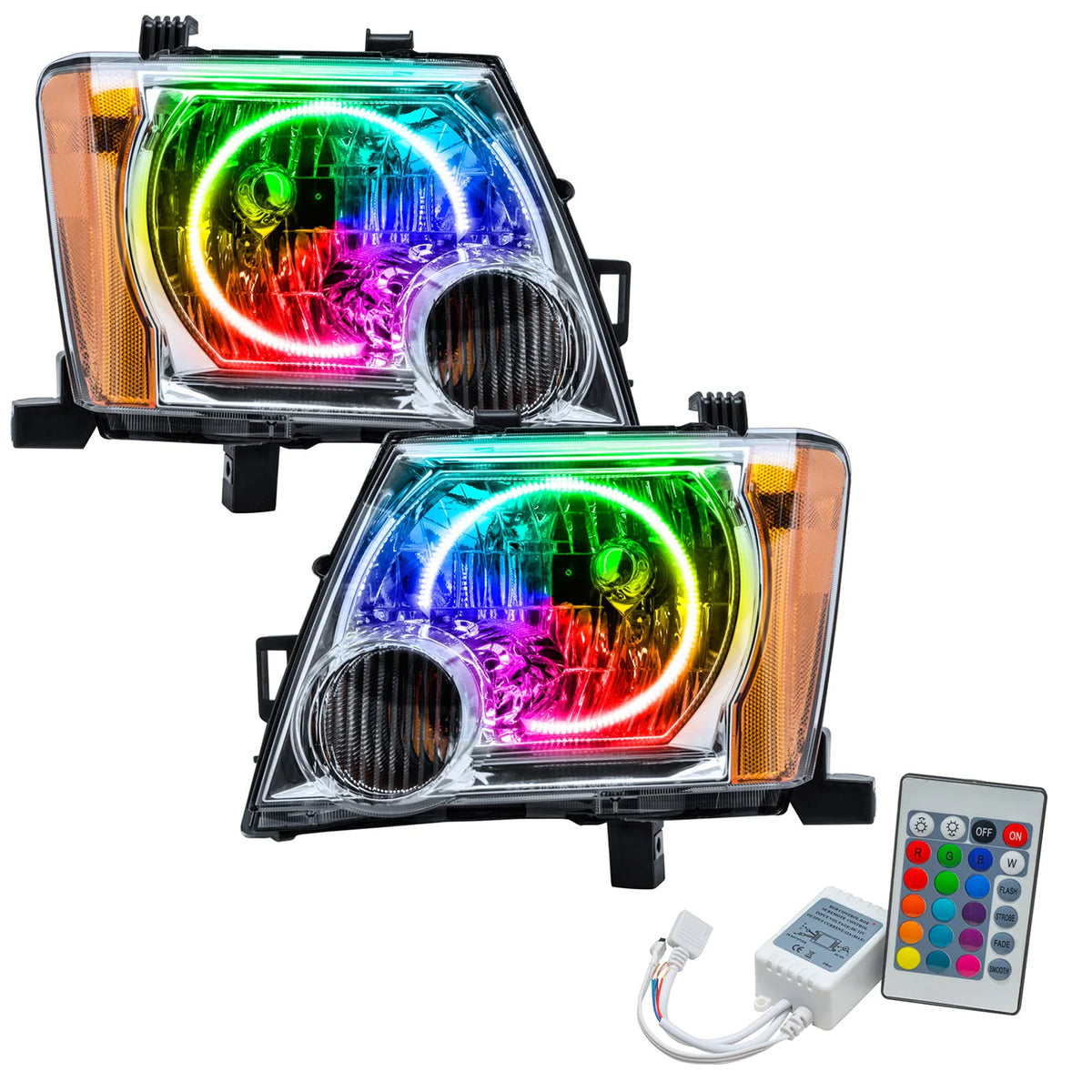 504 halo headlights xterra