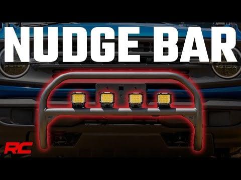 Rough Country 51047 Nudge Bar Ford Bronco 4WD (2021-2024)