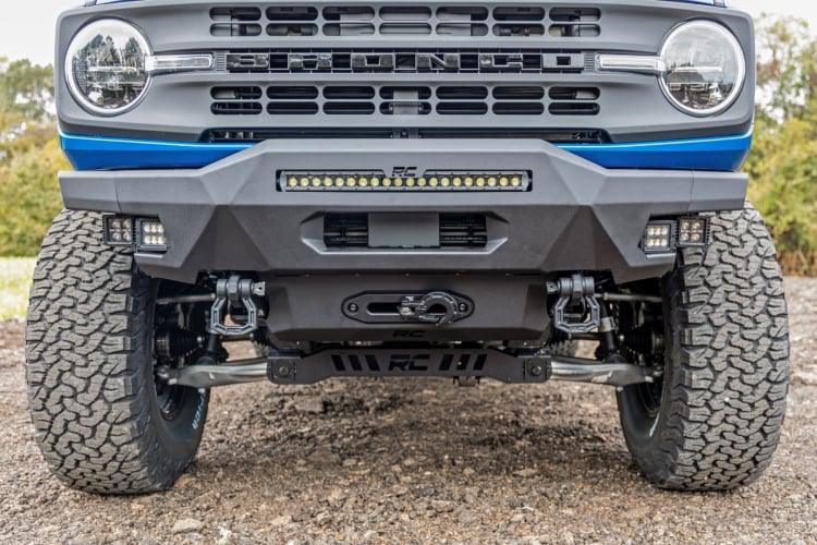 Rough Country 51084 Front Bumper Ford Bronco 4WD (2021-2024)