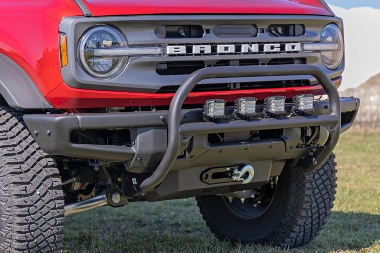 Rough Country 51105 Nudge Bar OE Modular Steel | Ford Bronco 4WD (2021-2024)