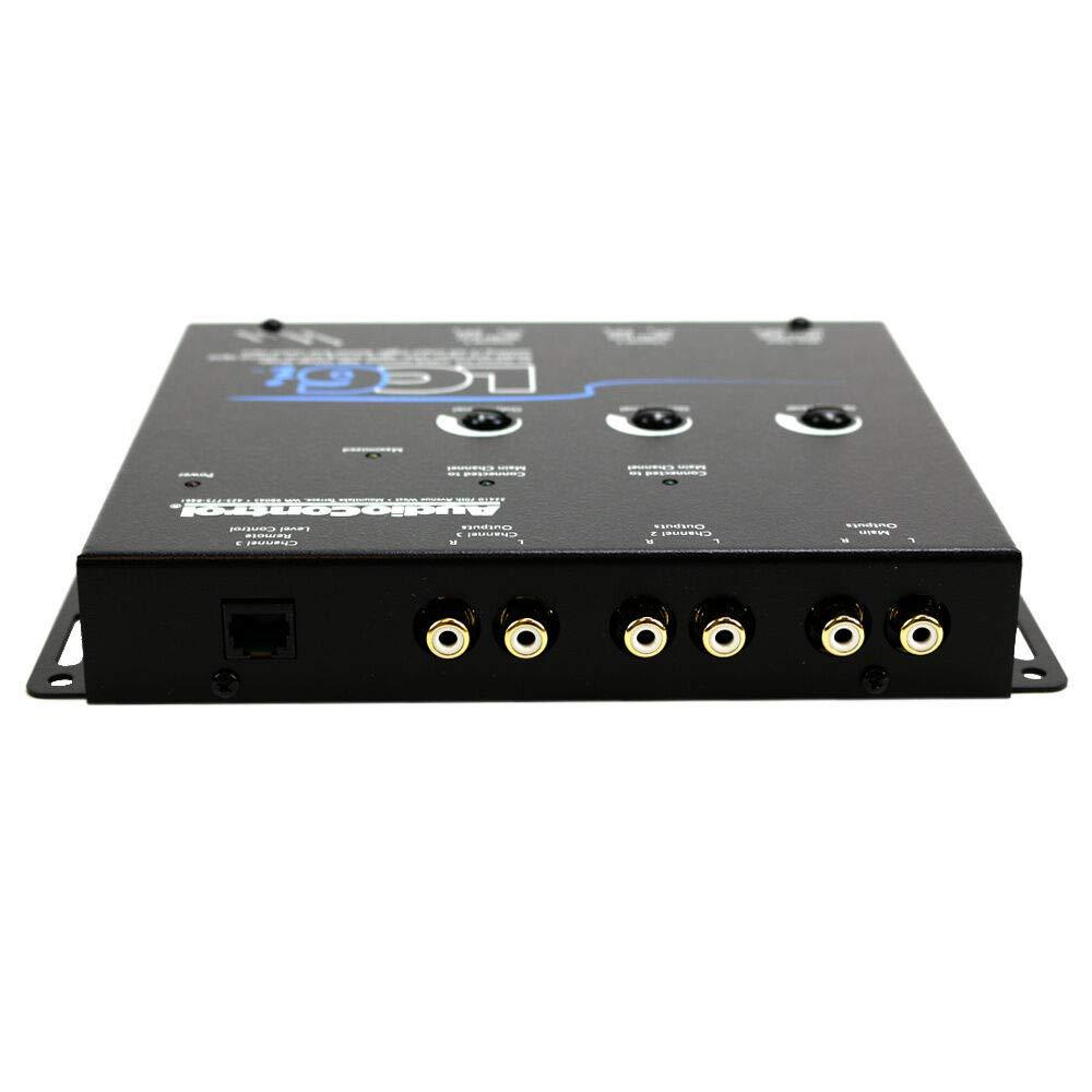 AudioControl LC6i 6-channel line output converter — add aftermarket amps to a factory system (Black)