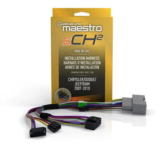 Idatalink Maestro HRN-SR-CH2 T-Harness for Select Chrysler, Dodge, Jeep Vehicles 2004-10, Replace Factory Radio While retaining Steering Wheel Controls & use of Factory amp (ADS-MSR Module Required)