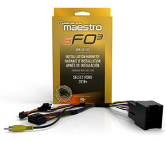 Idatalink Maestro HRN-SR-FO3 T-Harness for Select Ford Trucks & Vans 2017+, Replace Factory Radio While retaining Steering Wheel Controls & use of The Factory Amplifier (ADS-MSR Module Also Required)