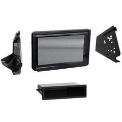 Metra 99-9721 Dash Kit  Install a new Single-DIN or Double-DIN car stereo in select 2015-2017 vehicles from Polaris