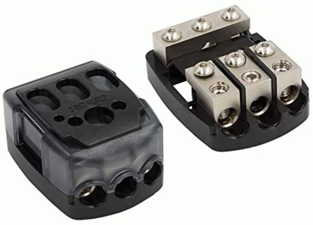 T-Spec V-DIST-PWR MANL Three Position Distribution Block