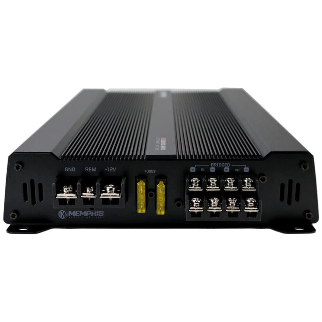 Memphis SE1200.4V2 4 Channel Street Edge Series Amplifier 85W x 4@2ohm