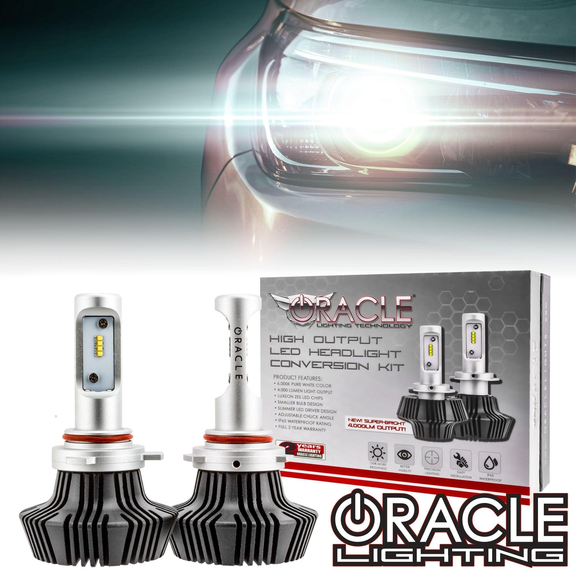 Oracle Lighting 5242-001 - 9012 - 4,000+ Lumen LED Light Bulb Conversion Kit High/Low Beam (Projector) -
