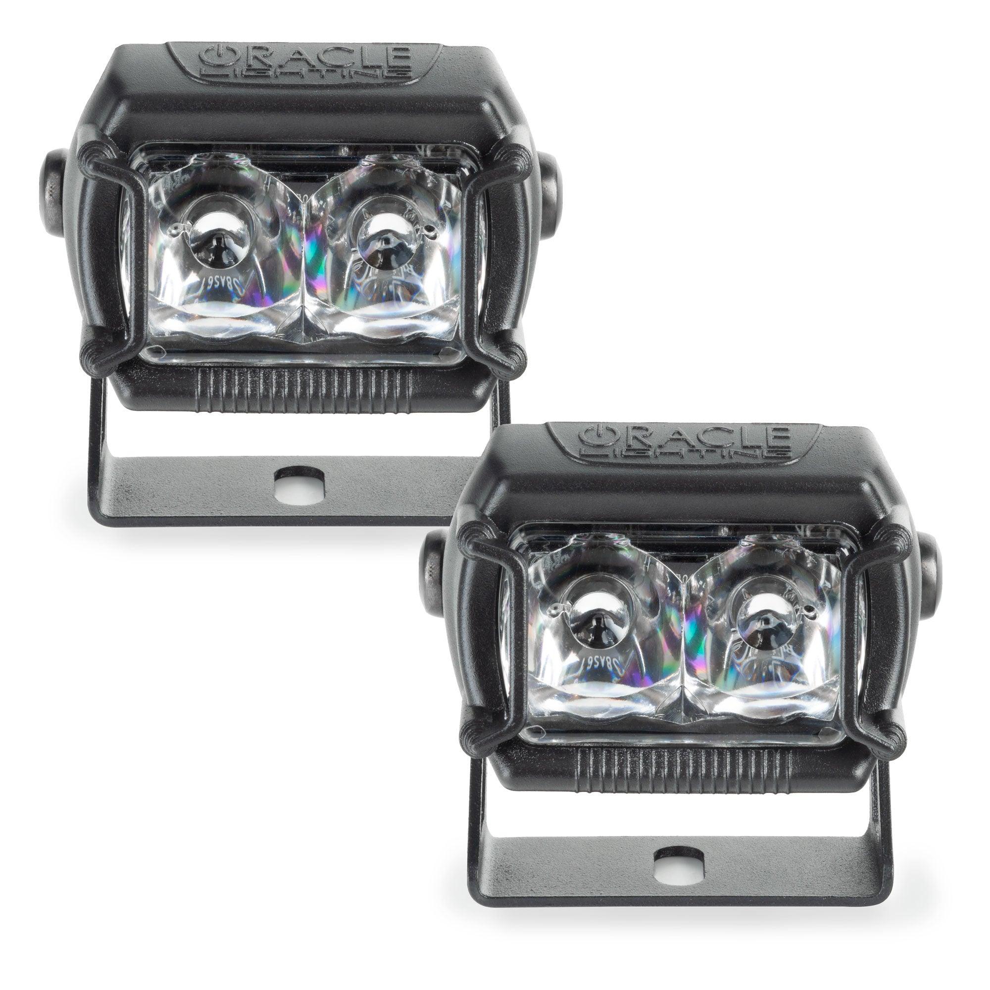 Oracle Lighting 5921-2-001 - VEGA Series LED Light Pod Spotlights (PAIR) - 20W Series 2