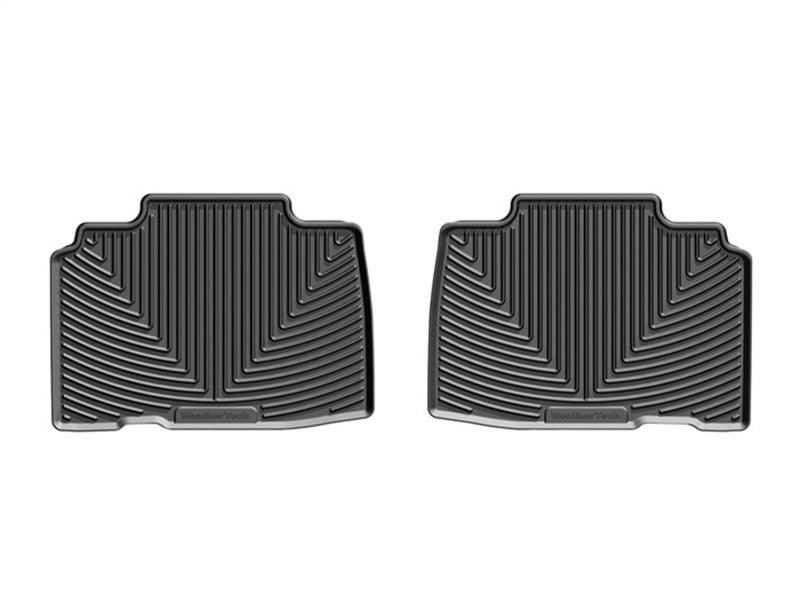 WeatherTech W396 2015+ Ford Edge Rear Rubber Mats - Black