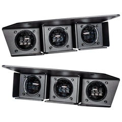 Oracle Lighting 5890-001 - 2021-2024 Ford Bronco Triple LED Fog Light Kit for Steel Bumper - White