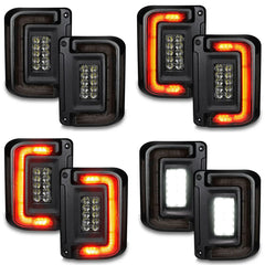 5891 tinted led taillights gladiator 20 24 bear de