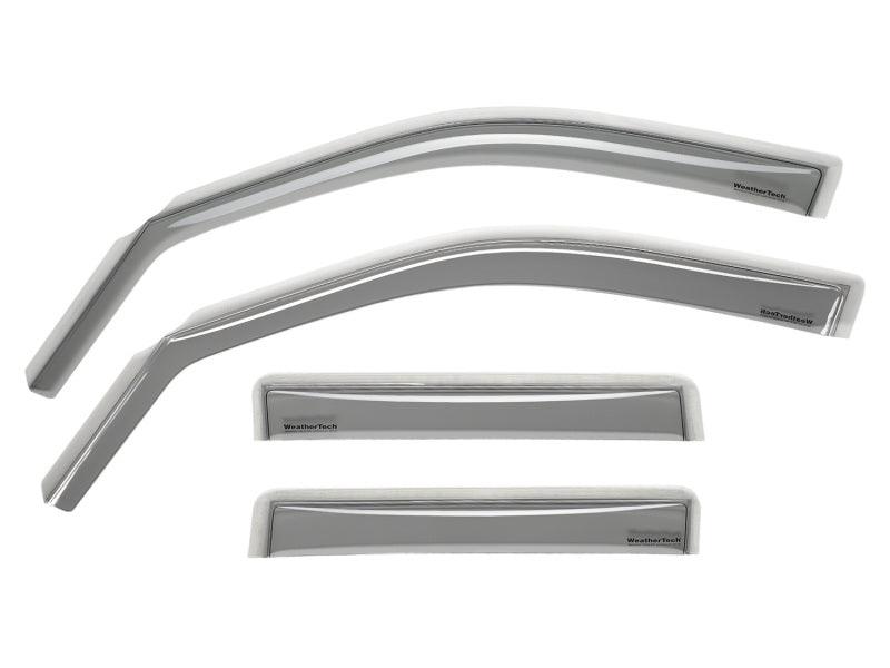 WeatherTech 82466 08-14 Mitsubishi Lancer Front and Rear Side Window Deflectors - Dark Smoke