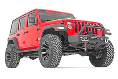 Rough Country 66830 3.5" Suspension Lift Kit includes front and  rear coil springs with a linear coil rate for 2018-2023 Jeep Wrangler JL Unlimited