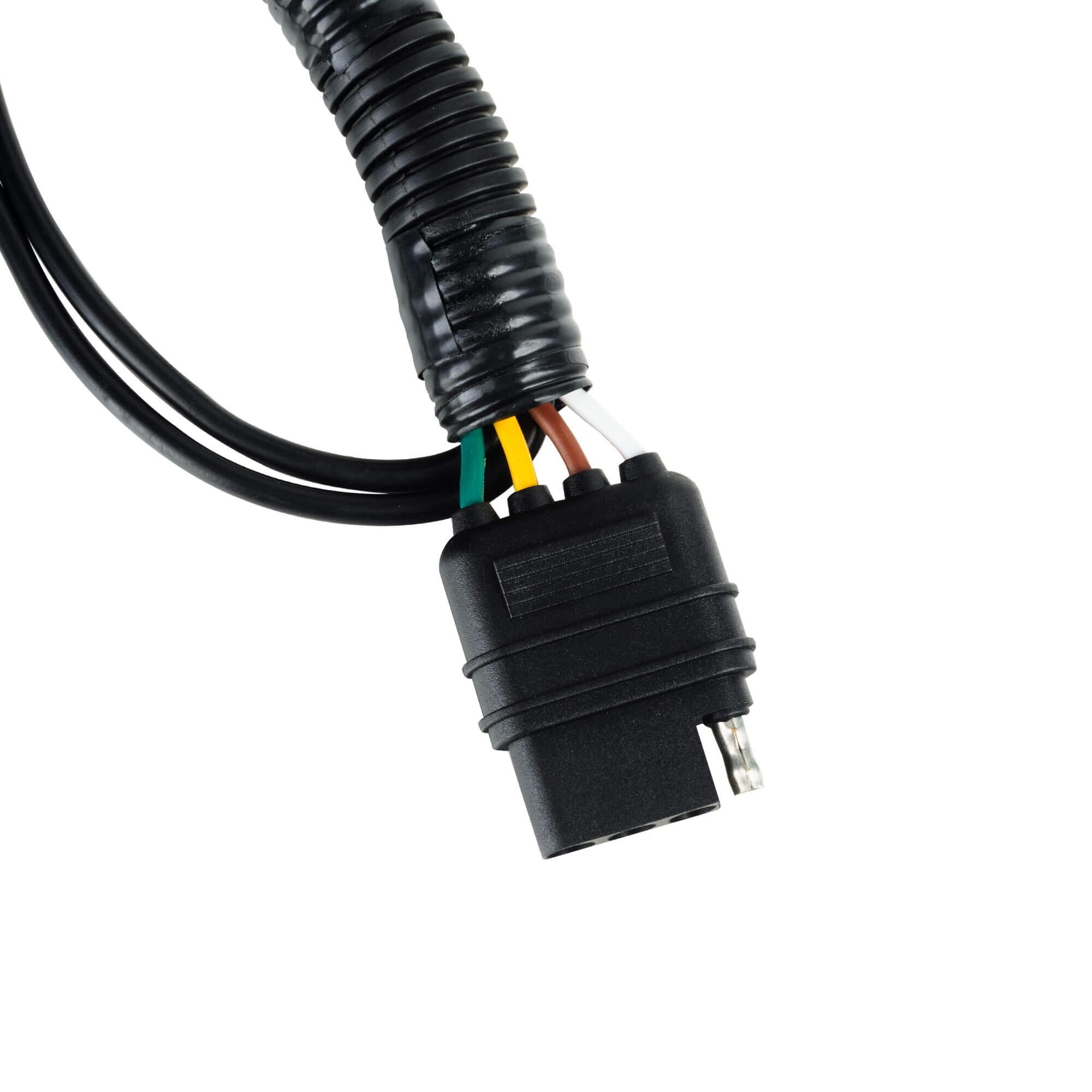 Oracle Lighting 6113-504 - 7 Pin Trailer Wiring T-Harness Adapter Plug -