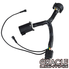 Oracle Lighting 6113-504 - 7 Pin Trailer Wiring T-Harness Adapter Plug -