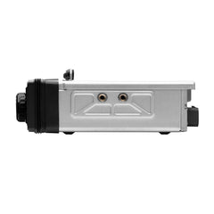 BOSS Audio Systems BEHDIN98 Harley Davidson Amplified Bluetooth Receiver – Directly Fits 1998-2013 Electra Glide & Road Glide, 3” Monochrome LCD