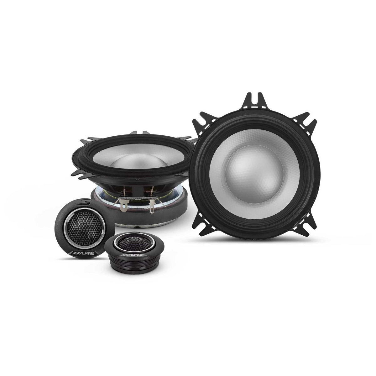 Alpine S2-S40C Component Car Speaker – 4" Sound Upgrade