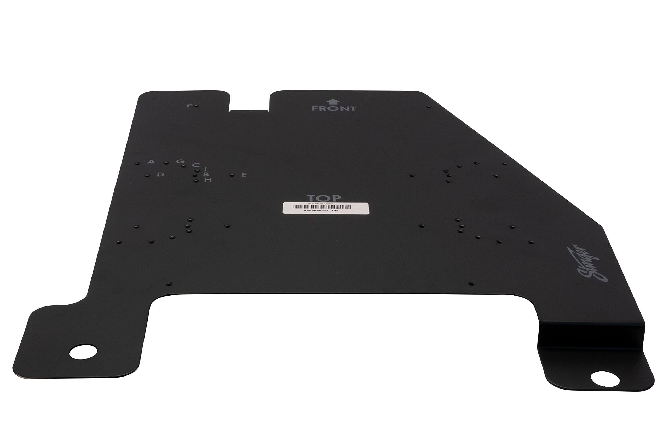 STINGER Passenger Side UNDERSEAT Amplifier MOUNTING Bracket for Jeep Wrangler JK Unlimited (2007-2018)