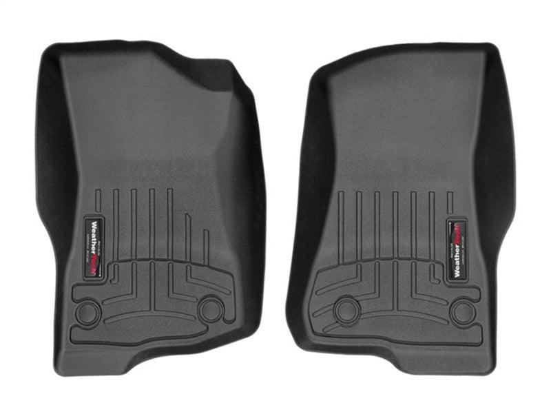 WeatherTech 4413131 2018+ Jeep Wrangler Unlimited Front FloorLiner - Black
