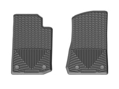 WeatherTech W475 2020+ Jeep Gladiator Front Rubber Mats - Black
