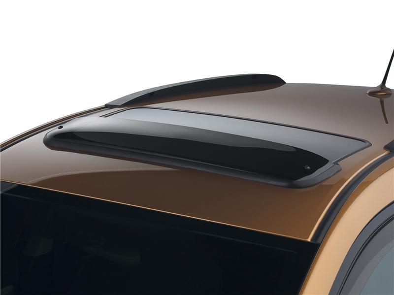 WeatherTech 89158 05+ Nissan Pathfinder Sunroof Wind Deflectors - Dark Smoke