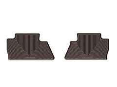 WeatherTech W311CO 2014+ Chevy Silverado Rear Rubber Mats - Cocoa (Fits 1500 Only)