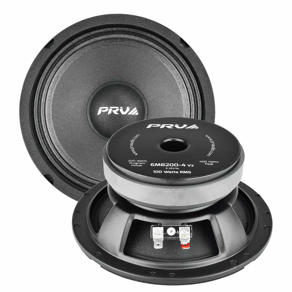 PRV Audio 6MB200-4 v2 6.5" Midbass Loudspeaker