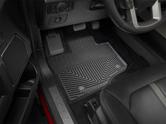 WeatherTech W345 2015+ Ford F-150 Front Rubber Mats - Black