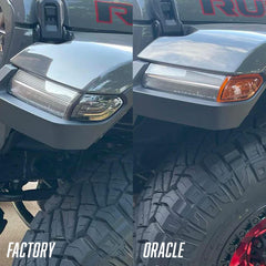 Oracle 5853-504 Jeep Wrangler JL Smoked Lens LED Front Sidemarkers