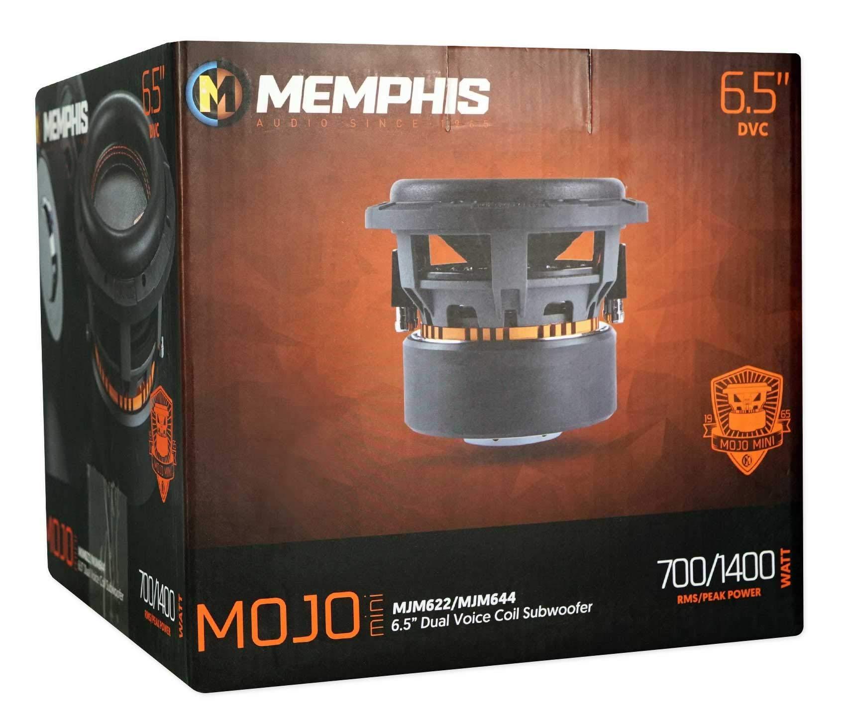 Memphis MJM622 6.5" 2ohm DVC Subwoofer