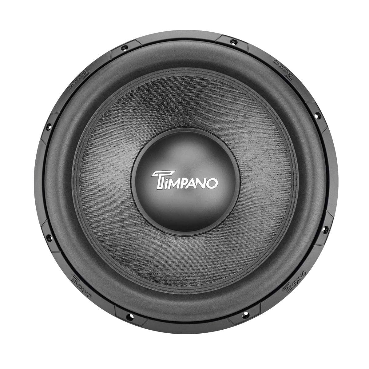 Timpano Audio TPT-T1500-15 D4 15" Car Audio Subwoofer 1600 Watts Dual 4 Ohm Daily Banger