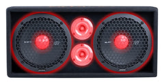 Memphis SRXPE10D4F Dual 10" 2-Way Full Range Loaded Enclosure