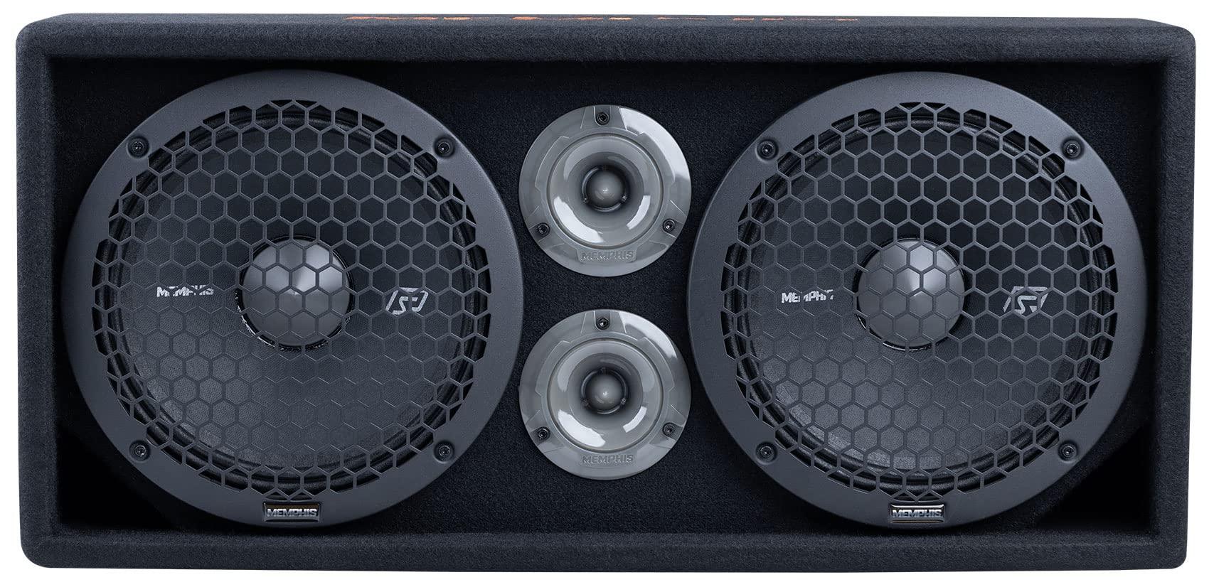 Memphis SRXPE10D4F Dual 10" 2-Way Full Range Loaded Enclosure
