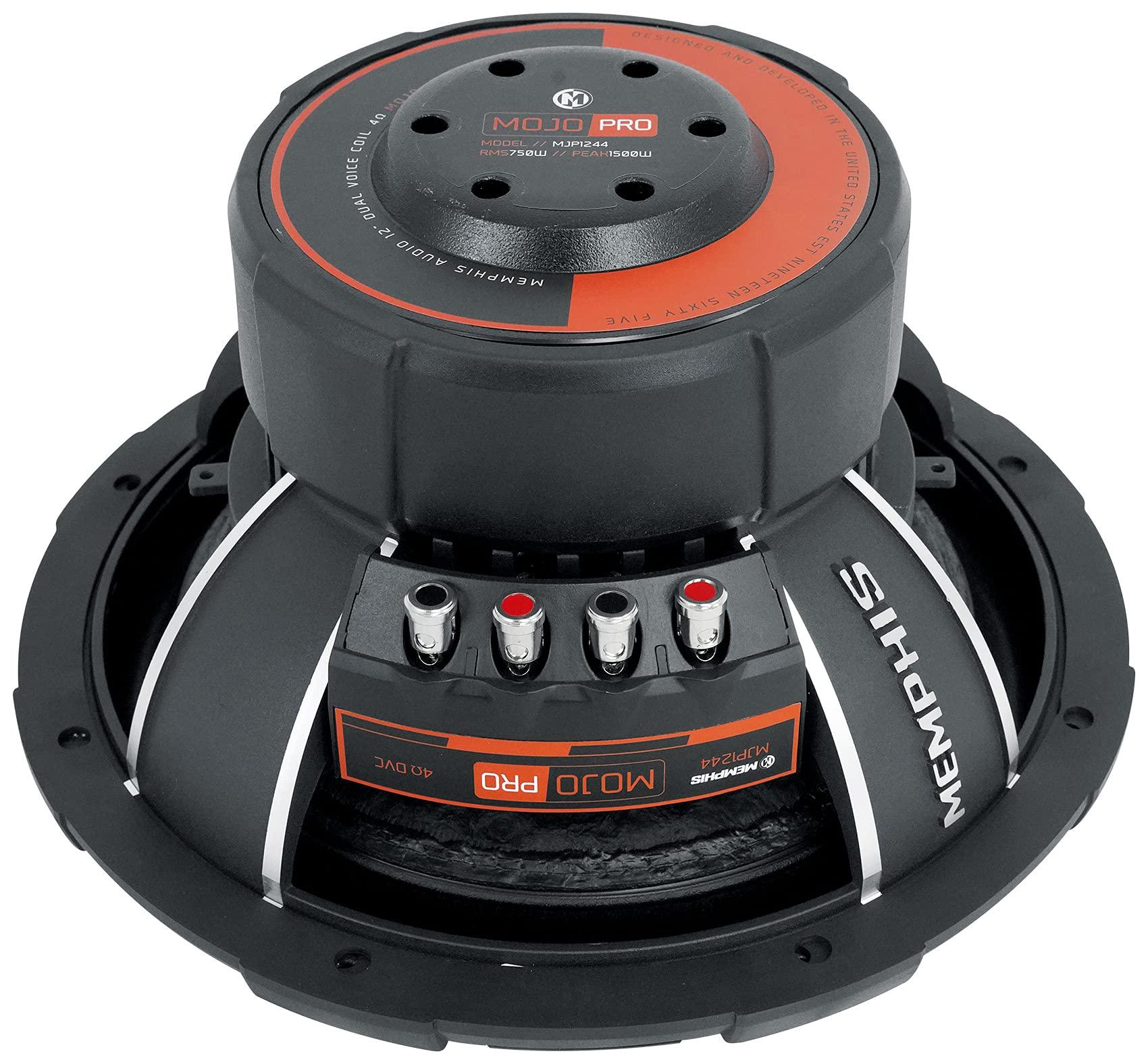 Memphis MJP1244 MOJO Pro 12" DVC 4ohm Subwoofer
