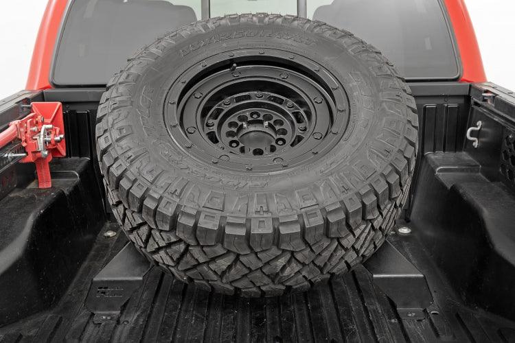 Rough Country 73110 Bed Mount Spare Tire Carrier Toyota Tacoma 2WD/4WD (2016-2023)